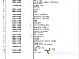 GROVE MZ82X Parts manual Other parts for working platforms (1992 year) #8956