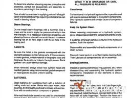 GROVE MZ78X Service manual Other parts for working platforms (1992 year) #8964