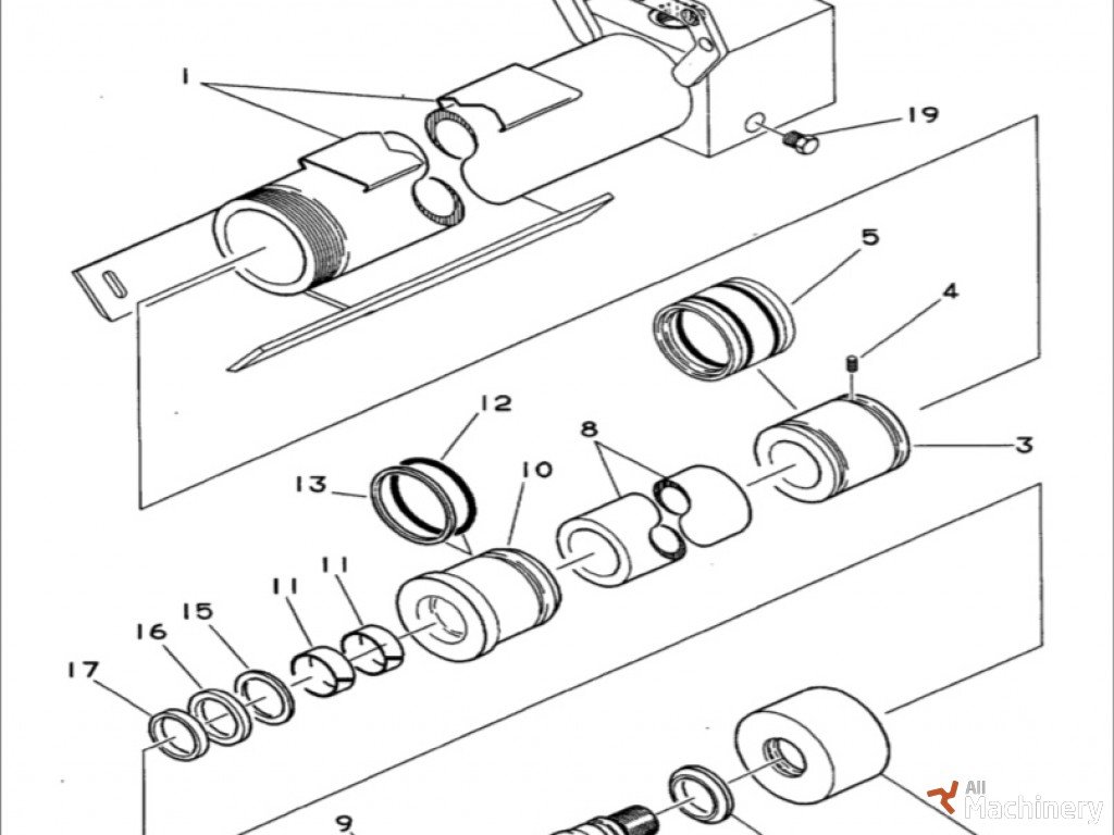 GROVE AMZ131XT Parts manual kitos keltuvų dalys #8984
