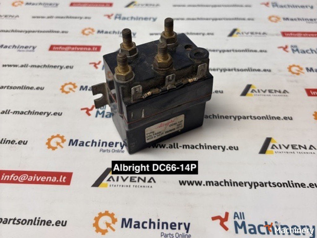 JLG Albright DC66-14P keltuvų elektros įrangos dalys #9031