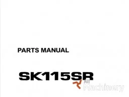 KOBELCO SK115SR Parts manual Other spare parts (2010 year) #9048