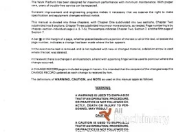 GROVE MZ76 Service manual Other parts for working platforms (1986 year) #9068