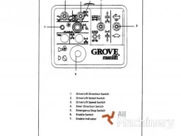 GROVE SM2632E Operator's manual Other parts for working platforms (1994 year) #9069