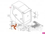 TEREX 6130955 Cabin and body spare parts (2014 year) #9084
