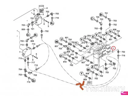 TEREX 6074554 Hydraulics (2014 year) #9085