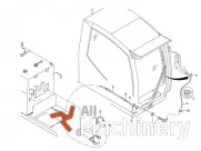 TEREX 3602515 Cabin and body spare parts (2014 year) #9093