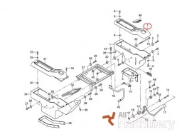 TEREX 6026595 Cabin and body spare parts (2014 year) #9094
