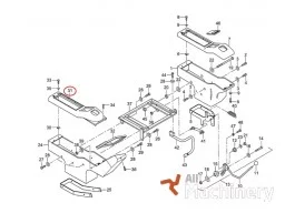 TEREX 6026597 Cabin and body spare parts (2014 year) #9095