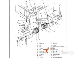 GROVE SM2232E Service manual Other parts for working platforms (1994 year) #9098