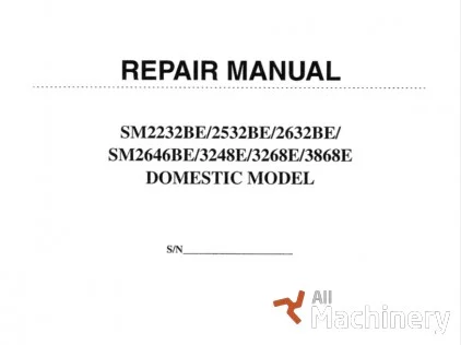 GROVE SM2646BE Service manual Other parts for working platforms (2000 year) #9180