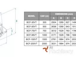 BOSCARO BCF-VT  Other concrete equipment (2017 year) #959